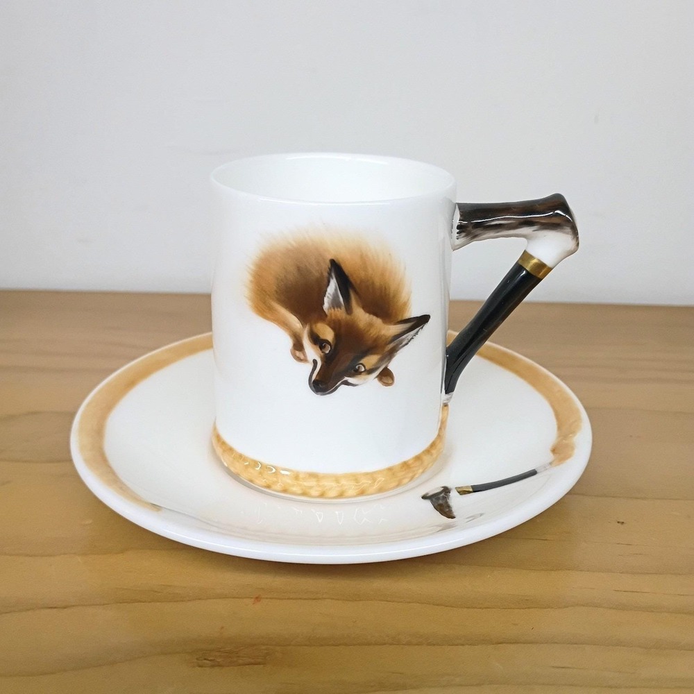 Royal Doulton Reynard the Fox Demitasse Cup and Saucer Cup A‎ H4927
